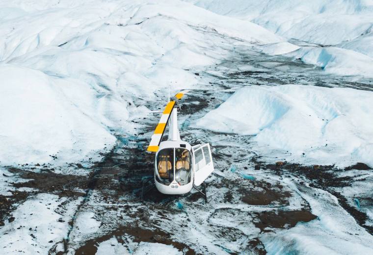 阿拉斯加高阶版玩法｜直升机飞跃冰川着陆